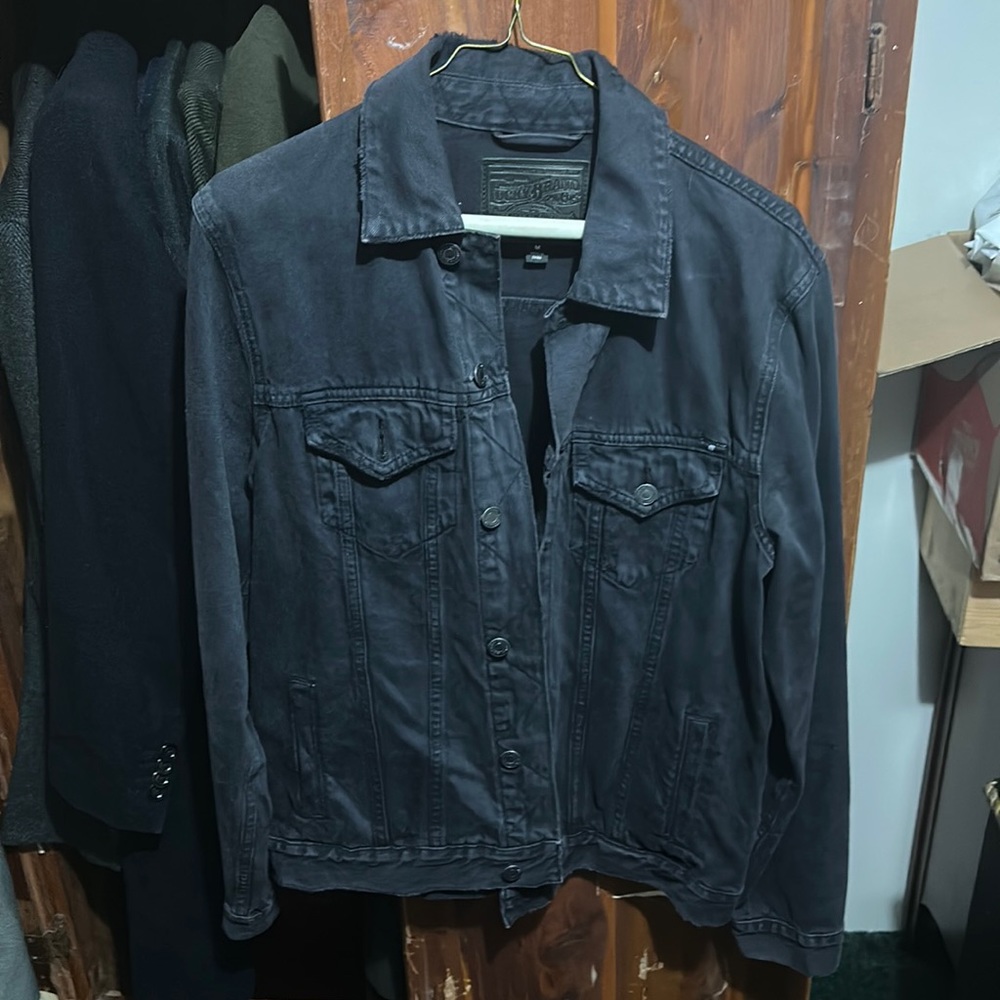 Black Denim Lucky Brand Jacket